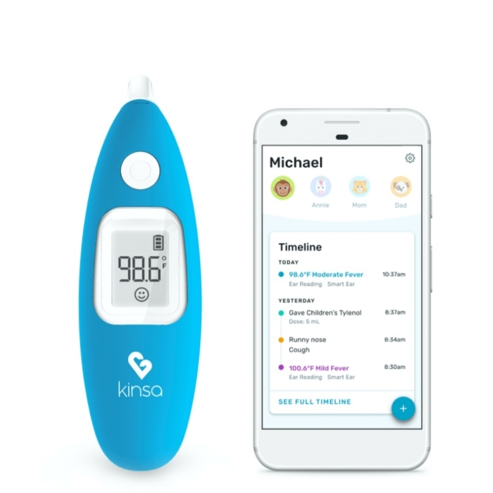 Kinsa Smart Ear Thermometer, New in Box